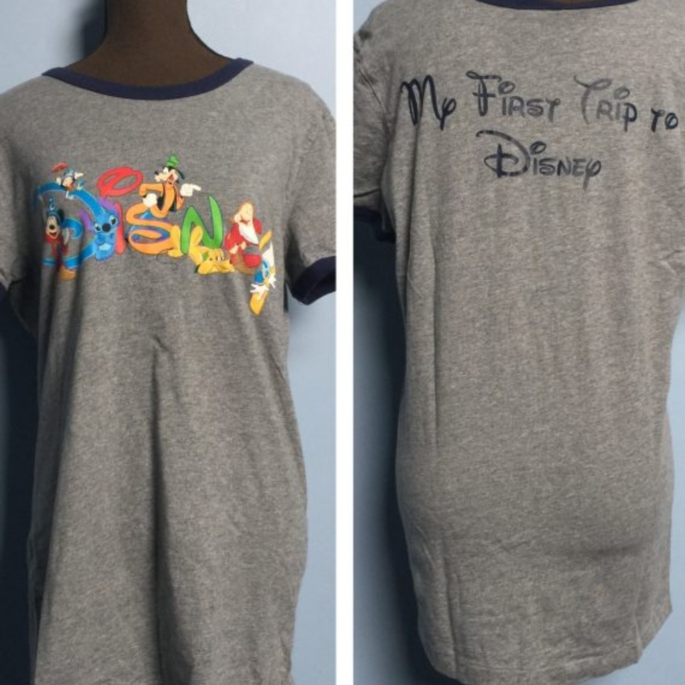 First Disney Trip Ringer Tee